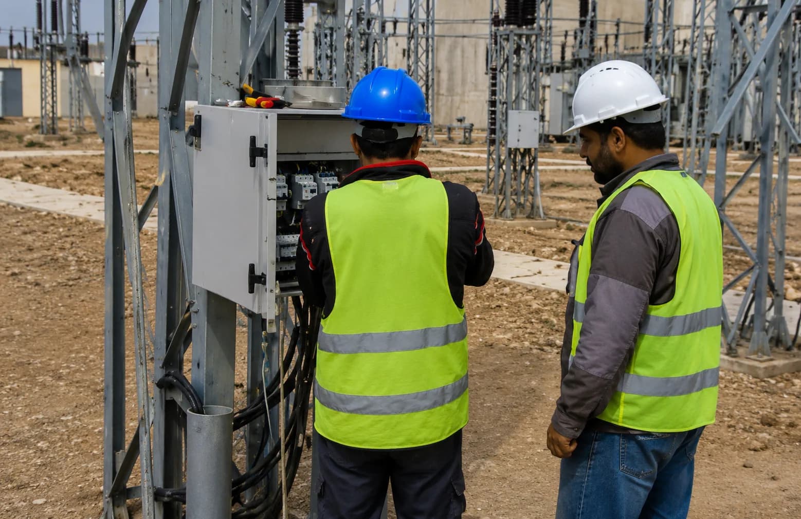 Poste Électrique 400/220 kV